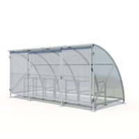 14 Bike Gated Shelter