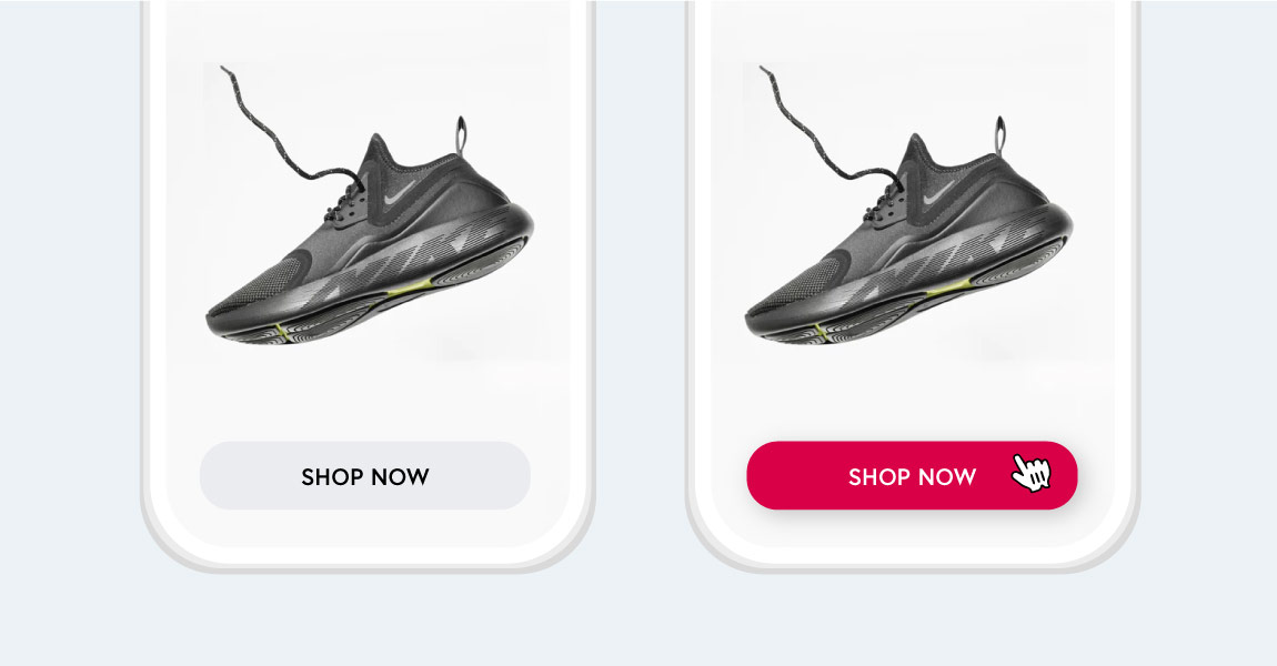 Dos and don'ts of call-to-actions for an ecommerce website shoes