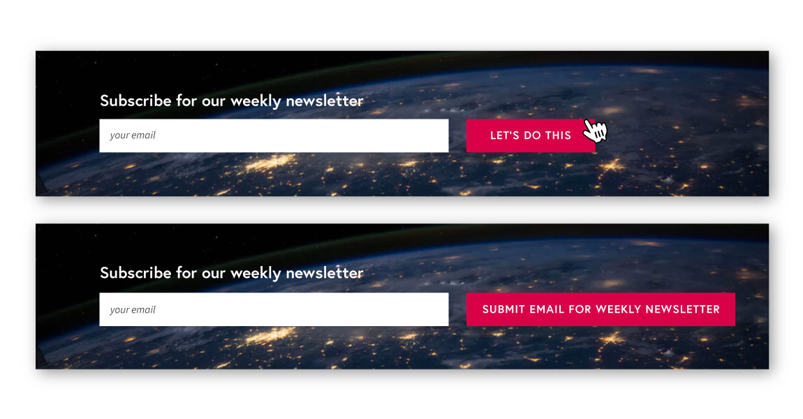 call to action buttons wordy 04 Dos and don'ts of call-to-actions for an ecommerce website search